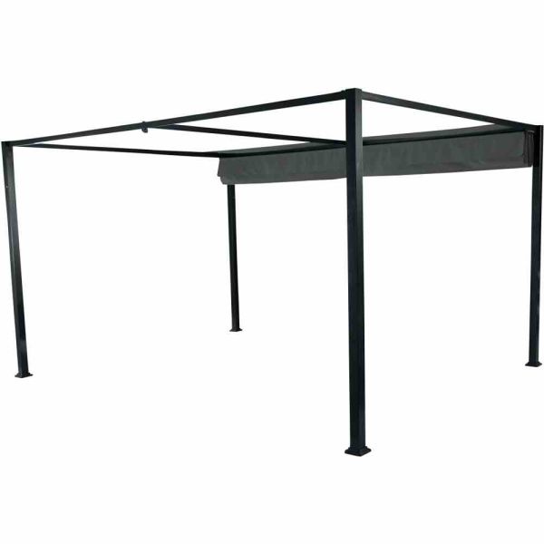 SIENA GARDEN Sky Pavillon, Zelt, Sonnenschutz, 300x400 cm, anthrazit