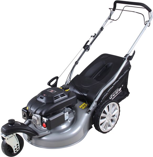 GÜDE Rasenmäher Benzin mit Antrieb Trike Big Wheeler 515D 4in1 196cm³ 51cm 5PS 