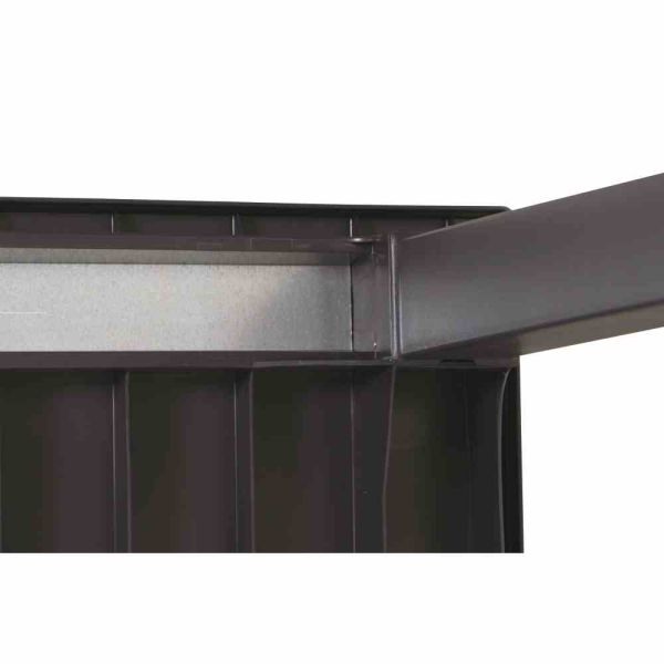 ALLIBERT Lofttisch Futura 165x95 cm graphit Vollkunststoff Gartentisch 