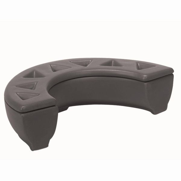 METROX Aufstellverdunster 0,45 l schiefergrau Keramik 