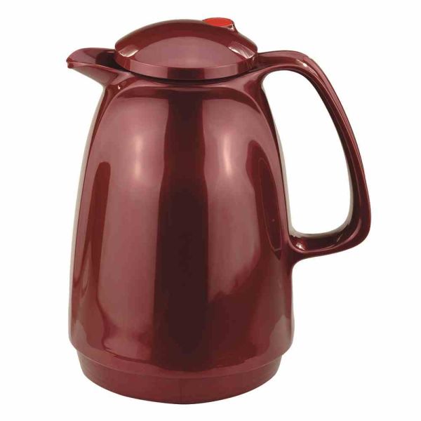 ROTPUNKT Isolierkanne 225 Kunststoff, Rosalin-Glas 0,5 l shiny burgund