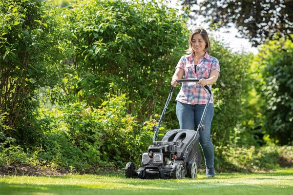 SCHEPPACH Rasenmäher Benzin 42cm Breite 3PS 132ccm 2in1 MP135-42B *2.WAHL* 