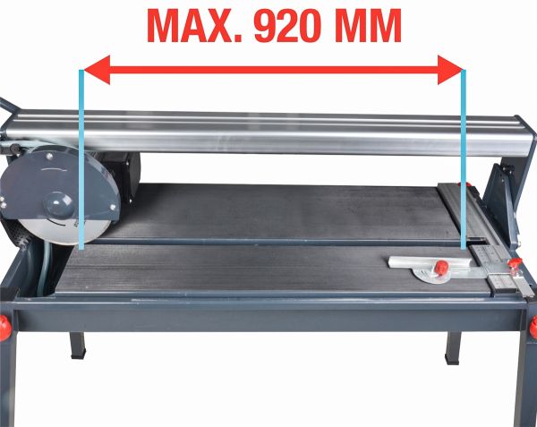 MATRIX Radial Nass Fliesenschneider 1,2KW 92cm elektrisch Nassschneider SSCM1200 