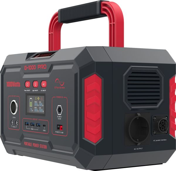 iPower Powerstation Power Station Stromerzeuger Notstromaggregat G-1000Pro 2360W ***Aktionspaket mit 2x Powerstation á 1180W = 2320W***