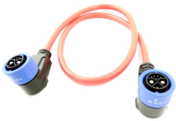 iPower Powerstation Zubehör AC parallel Verbindungskabel für G-1000Pro 90 cm