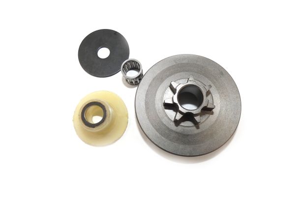 MATRIX Ersatzteil Kettenrad Set für Stanley Kettensäge Motorsäge SCS 46 Jet 