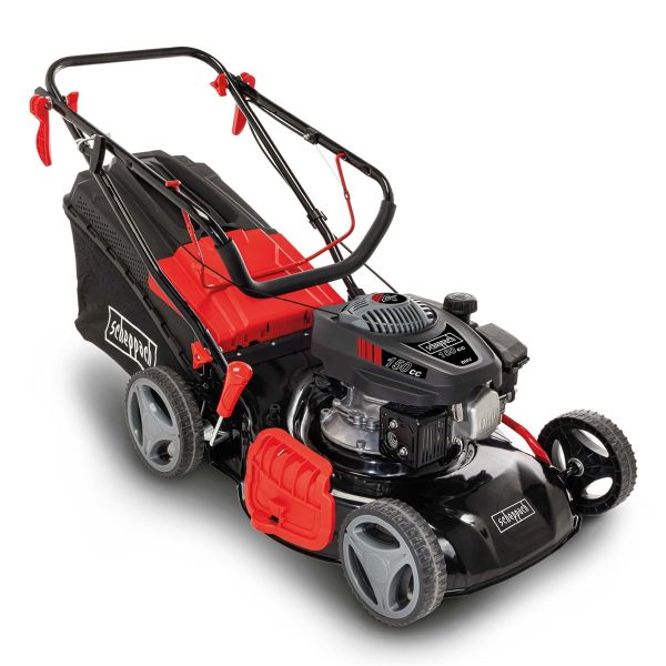 Scheppach Benzin Rasenmäher 46cm Schnittbreite 3,5PS 150ccm 55L 5in1 MP150-46 