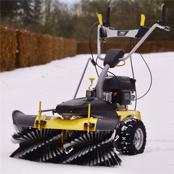 TEXAS Smart Sweep 1000 SET 100cm Kehrmaschine Benzin Schneeschieber Laubsammler