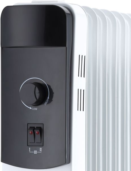 GÜDE Ölradiator 1500 Watt OR 1500-7 mobile Heizung Heizer Thermostat 7 Rippen 