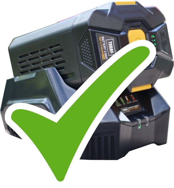 TEXAS FRZ5800 Akku Bodenhacke Hacke Gartenfräse 60cm 58V inkl Akku und Ladegerät 