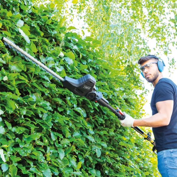 SCHEPPACH TPX710 Teleskop Heckenschere Hochentaster Astsäge Hochheckenschere
