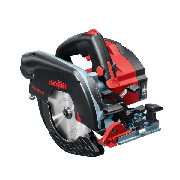 MAFELL PowerSet K 65 18M bl PURE Handkreissäge Handkreissäge inkl 2x 8Ah Akku 