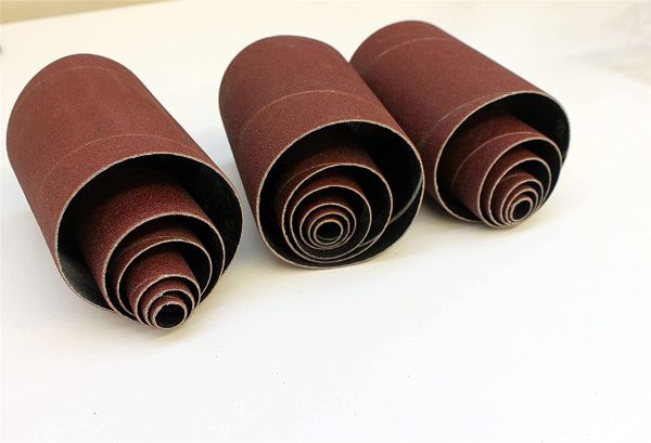 SCHEPPACH Schleifhülsen Set 18 Schleifhülsen K80 für OSM600 Spindelschleifer 