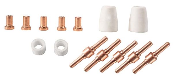 SCHEPPACH Zubehörset Ersatzdüsen Elektroden für Plasmaschneider PLC40  