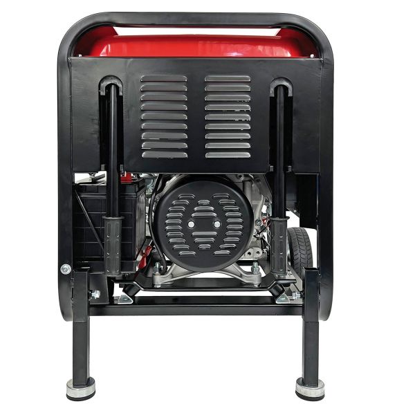 MATRIX Notstromaggregat Stromerzeuger Stromgenerator Diesel PG7000D 5kW ATS AVR| ATS Anschluss| E-Start inkl. Batterie+Seilzugstart