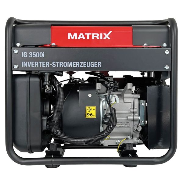 MATRIX Profi Stromerzeuger Inverter Notstromaggregat 3500 Watt Benzin IG3500i 