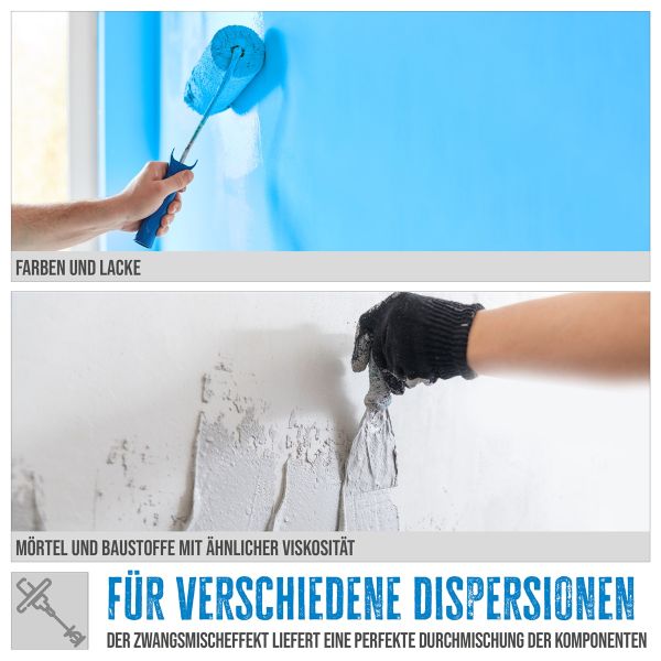 GÜDE Rührwerk Betonmischer Handrührgerät Betonrührer Mörtelrührer GRW 1814.1 