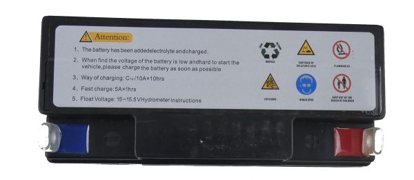 MATRIX Ersatzteil Batterie 12V 18Ah für Diesel Stromgenerator PG 7500 6-FM-18 