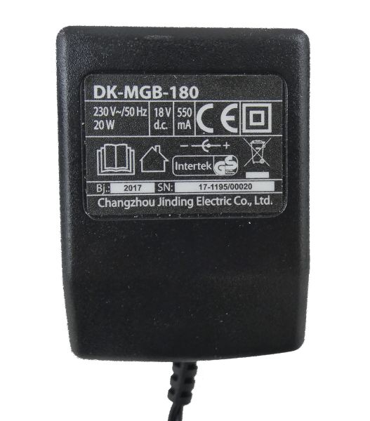 MATRIX Ersatzteil Ladekabel Ladegerät 18V d.c. für Akkuschrauber AK 18-2-1 