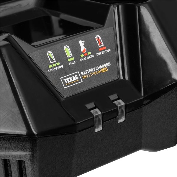TEXAS Schnellladegerät Ladegerät für 58 Volt Akkuserie 90070054  
