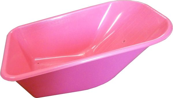 MATRIX Schubkarrenmulde Wanne Ersatzwanne Ersatzmulde PP-Mulde 100L Pink