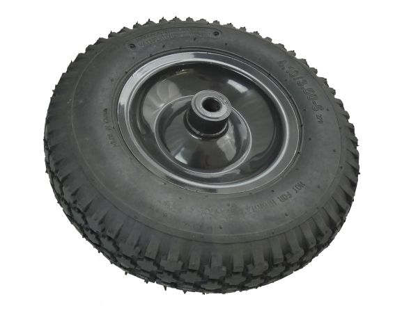 TEXAS Ersatzteil Luftrad Luftreifen 4.10 / 3.50-6 | 30 cm Durchm. / 8,5cm Breite 