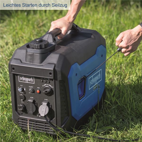 SCHEPPACH SG3500i Inverter Stromerzeuger Notstromaggregat Generator Benzin 3500W