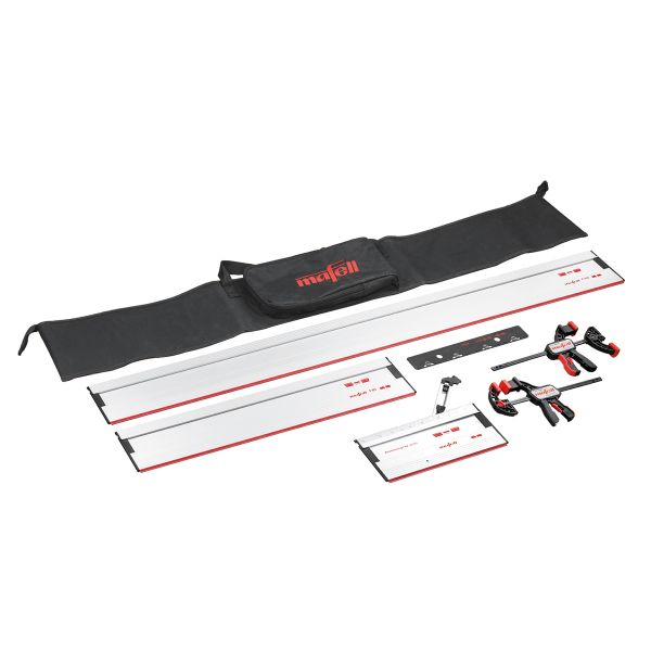 MAFELL Führungsschienentaschen-Set F160/80 2 Schienen, Winkelanschlag, Verbinder 