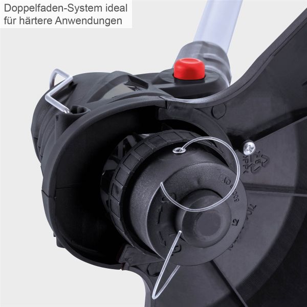 SCHEPPACH EGT350 SET Elektro Rasentrimmer 350W 25cm inkl. 3 Spulen *2. Wahl* 