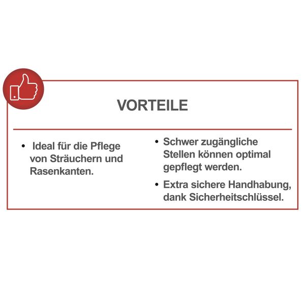 Scheppach Grasschere Strauchschere Akku Rasenschere CGS-15-Li 2in1 3,6V 1,5Ah 