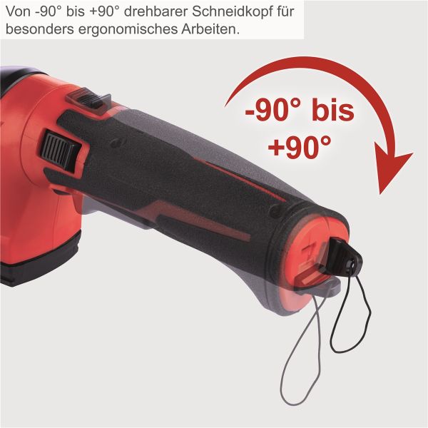Scheppach Grasschere Strauchschere Akku Rasenschere CGS-15-Li 2in1 *Gebraucht* 