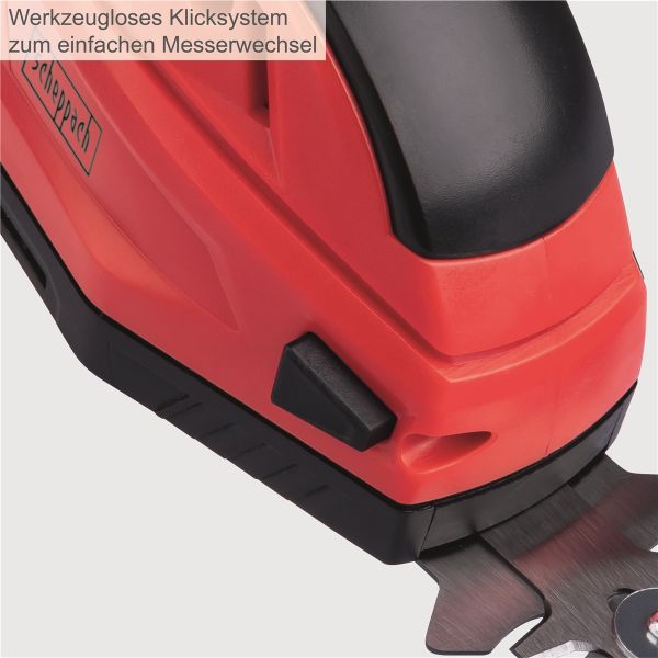 Scheppach Grasschere Strauchschere Akku Rasenschere CGS-15-Li 2in1 *Gebraucht* 