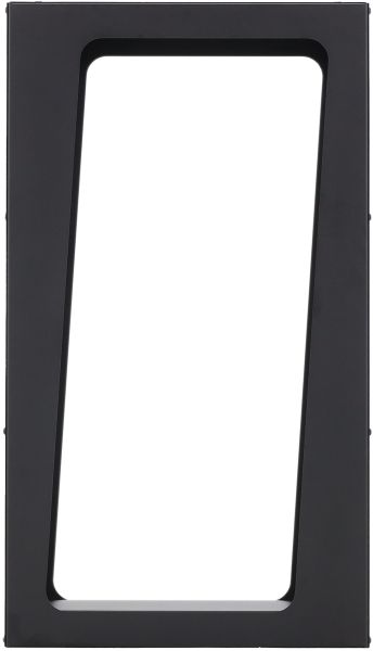 MAGNUS Brennholzregal R159 Schwarz Kaminregal Holzregal Ofenregal Regal 
