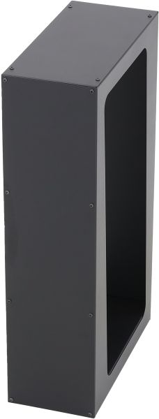 MAGNUS Brennholzregal R159 Schwarz Kaminregal Holzregal Ofenregal Regal 