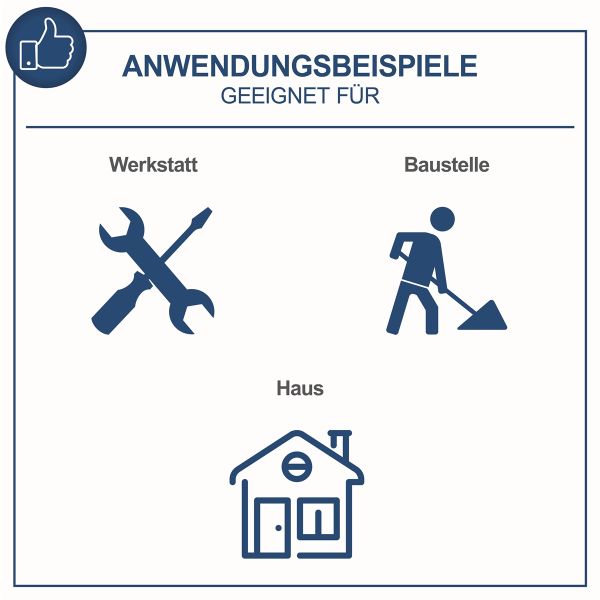 Scheppach Akku Exzenterschleifer 20V Schleifmaschine C-OBS125-X ohne Akku 