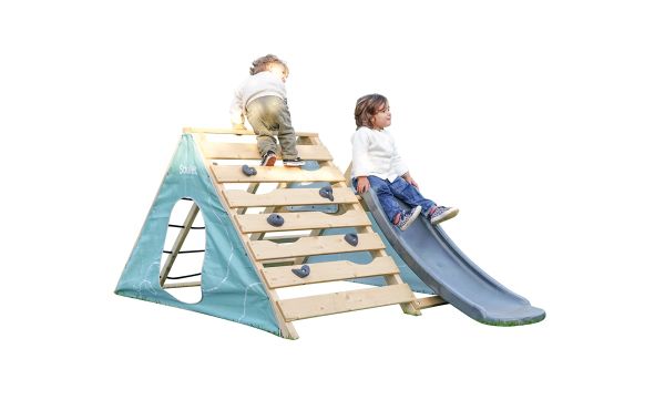 SOULET Spielturm Hercule Kinder Klettergerüst Tipi Rutsche Spielplatz 18 Monate 