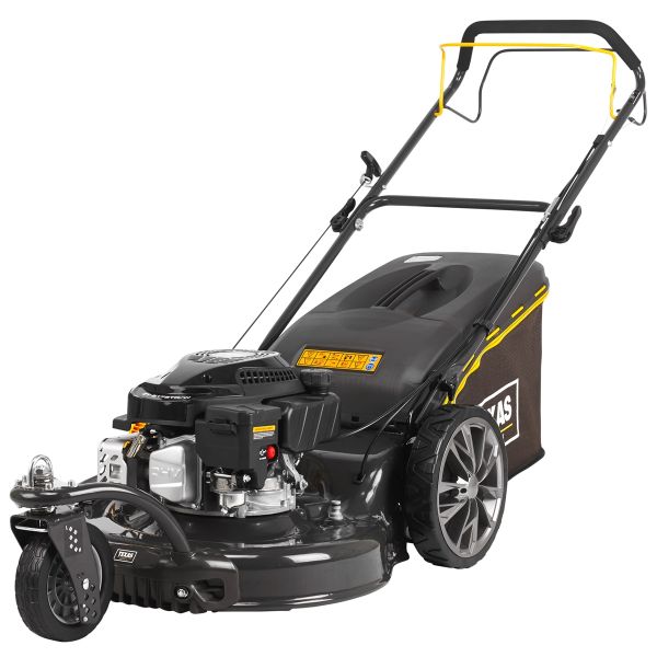 TEXAS Rasenmäher Benzin mit Antrieb Radantrieb 51cm ZT 5175TR/W 4in1 Zero Turn *schwenkbare Vorderachse; noch wendiger noch flexibler*