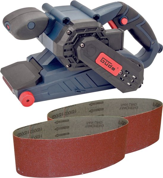 GÜDE Bandschleifer BS 76-900 E Schleifer Schleifmaschine Band 76mm 900 Watt 
