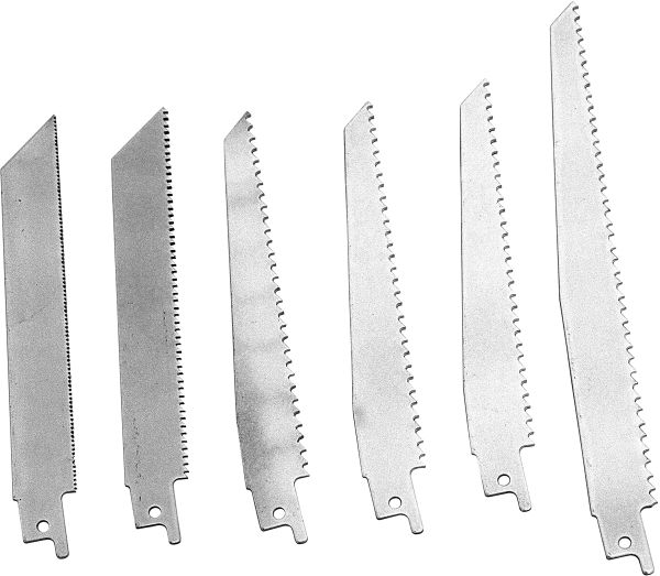 GÜDE Säbelsägeblatt-Set 6 teilig Säbelsäge Ersatzblätter Sägeblätter 