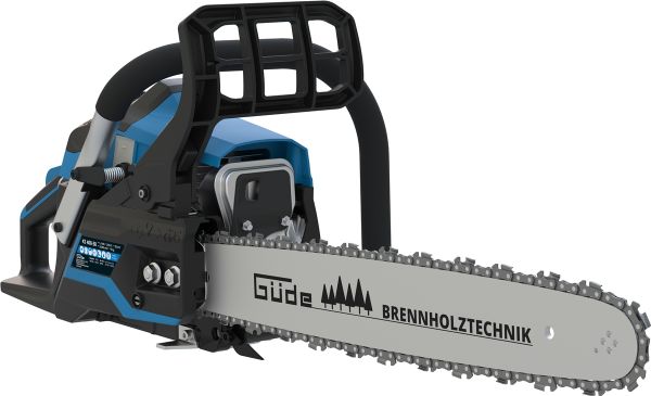 GÜDE Benzin Kettensäge KS 400-38 | 1,9 PS | 360 mm Schnittlänge | 400 mm Schwert 