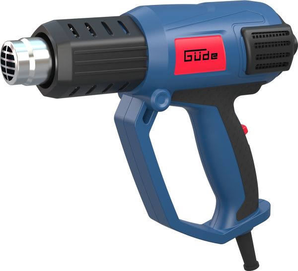GÜDE Heissluftgebläse HLG 600-2000 3 Stufen Heissluftpistole 600 Grad 2000W 