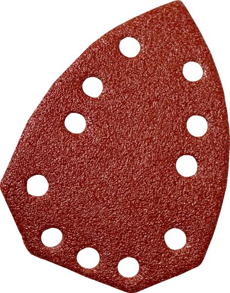 GÜDE Delta Schleifpapier Set 6 Stk 137x96 mm Schleifscheiben Schleifer Klett 