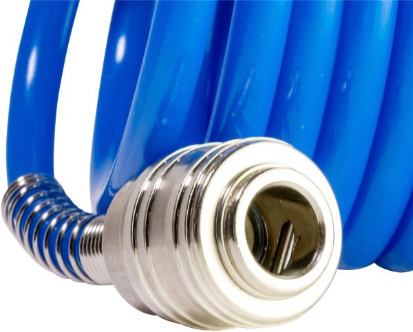 GÜDE Kompressor Zubehörset 3 Teilig Reifenfüller Luftpistole 5m Schlauch Metall 