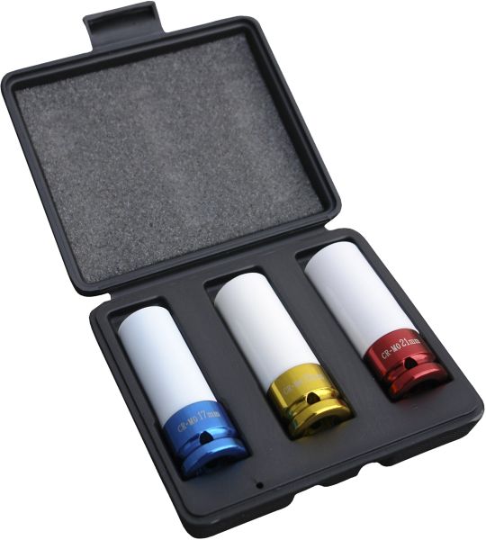 GÜDE Stecknüsse 3-tlg. 1/2" Schlagnüsse 85mm 3 teilig 