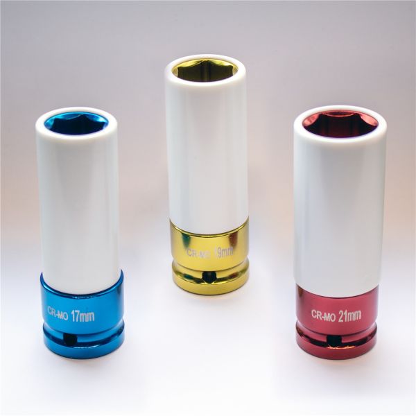 GÜDE Stecknüsse 3-tlg. 1/2" Schlagnüsse 85mm 3 teilig 