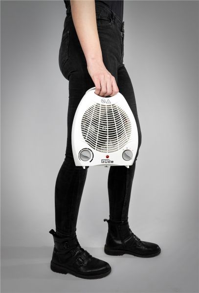 GÜDE Heizlüfter GH 2000 Heizer 2000 Watt 3 Stufen Lüfter Heizung Thermostat 