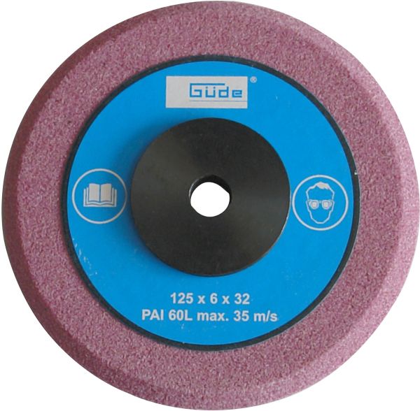GÜDE Schleifscheibe 125 x 8 x 32 mm CV für Sägeblattschärfgerät GSS 700 