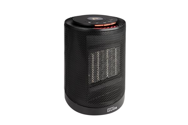 GÜDE Keramik Heizlüfter GKH 1200 DT, 2 Heizstufen, 15 m³ max. Raumheizverm Timer 