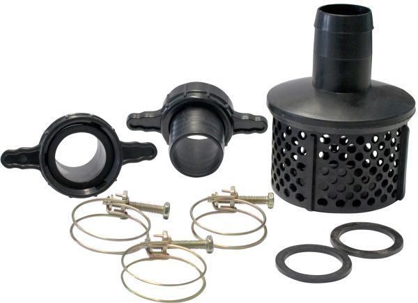 GÜDE Schlauch-Set 4 + 10 Meter mit Grobfilter für Motorpumpe GMP 15.22 