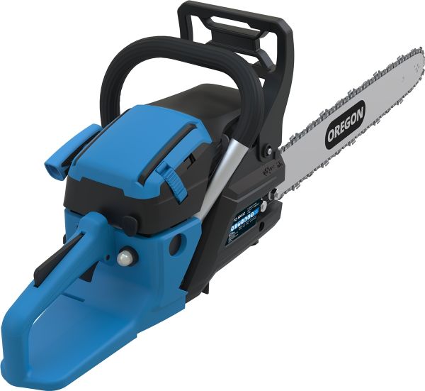 GÜDE Benzin Kettensäge KS 450-55 | 3,1 PS | 420 mm Schnittlänge | 495 mm Schwert 